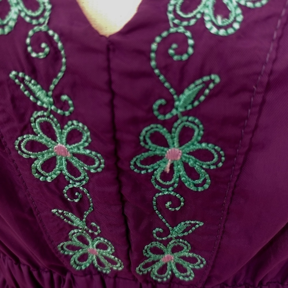 Maria Valentina purple sleeveless dress small - Picture 4 of 7